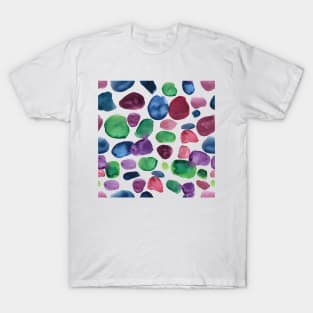 Abstract Watercolor Pattern T-Shirt